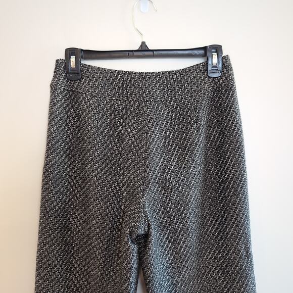 Talbots Vintage Black White Tweed Wool Pants Size 4 Petite - Picture 6 of 10